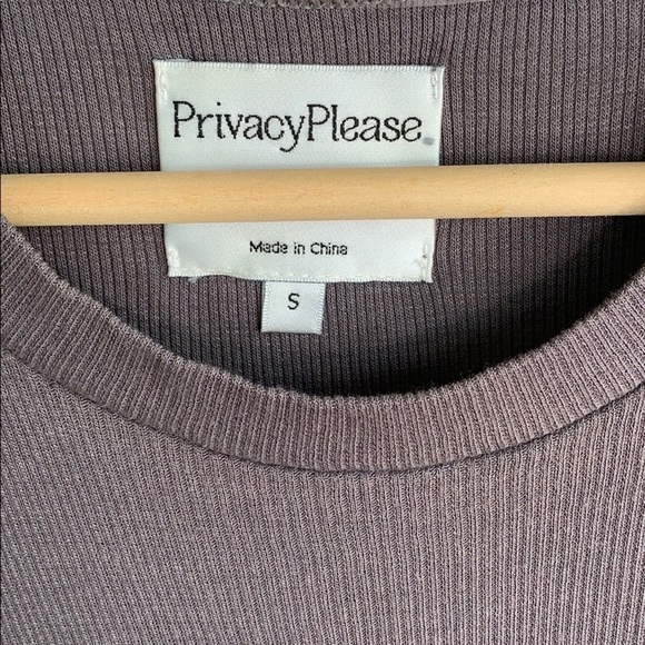 Privacy Please by Revolve Women's  Ribbed Swing Mini Dress sz S - Picture 4 of 7